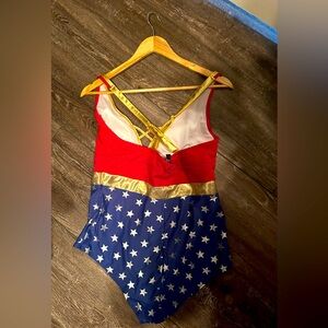 Torrid Wonderwoman swimsuit